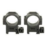 Leapers Pro Max 30mm Medium Scope Rings Rings in Black - 1