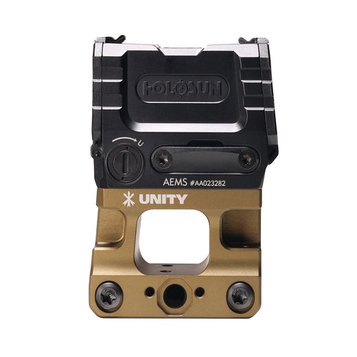 AEMS Red Dot Unity FAST Mount, 2.26" Height Absolute Co-Witness, Flat Dark Earth - FST-AEMF