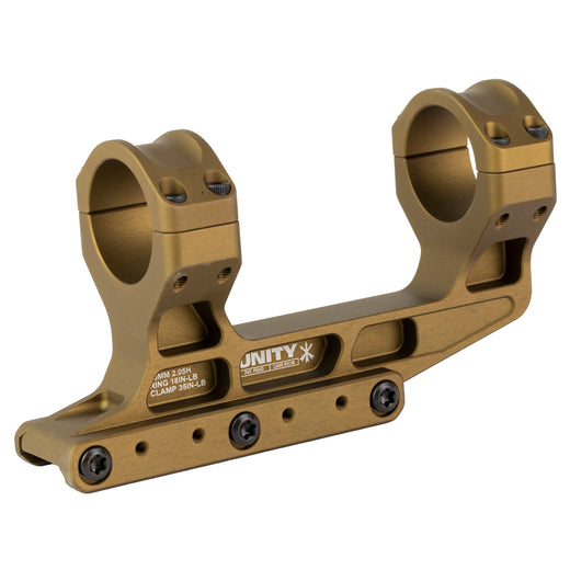Unity Tactical FAST 30mm Scope Rings Rings in Flat Dark Earth Anodized - 1