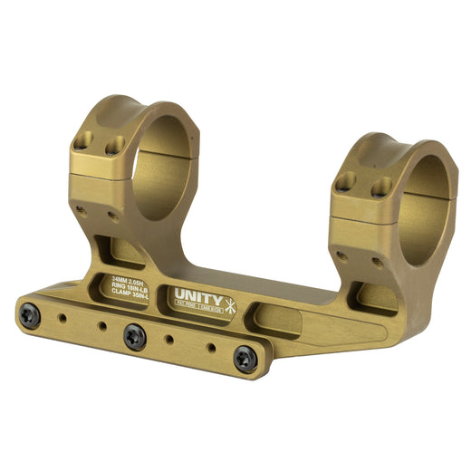 Unity Tactical FAST 34mm Scope Rings Rings in Flat Dark Earth Anodized - 2