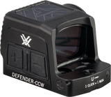 Vortex Defender-CCW Enclosed Solar Micro Red Dot — RMSc Footprint, 3 MOA Dot & 32 MOA Circle Reticle - DFCCW-MRD3-E