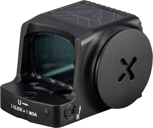 Vortex Defender CCW Enclosed Solar Red Dot, RMSc Footprint, 32 MOA Circle + 3 MOA Dot Reticle - DFCCW-MRD3-E