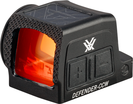 Vortex Defender-CCW Enclosed Solar Micro Red Dot — RMSc Footprint, 3 MOA Dot & 32 MOA Circle Reticle - DFCCW-MRD3-E