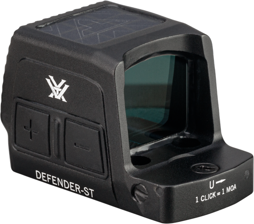 Vortex Defender ST Enclosed Solar Red Dot, DPP Footprint, 32 MOA Circle + 3 MOA Dot Reticle, DFST-MRD3-E