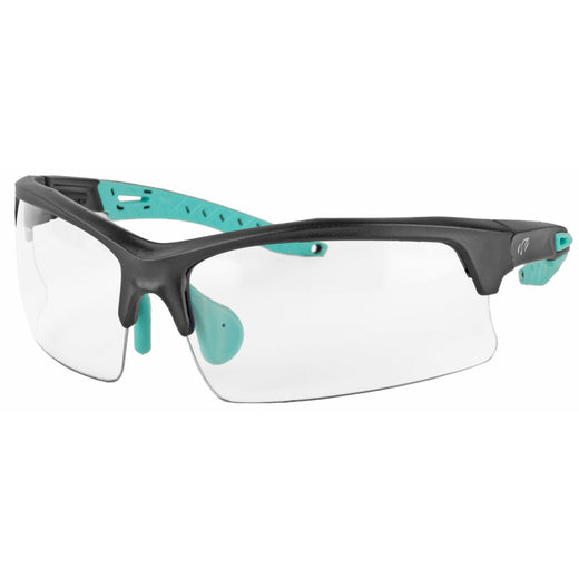 Walker's Teal Impact-Resistant Sport Glasses, Clear Lens | UV Protection Shooting Eyewear - 1 - 2
