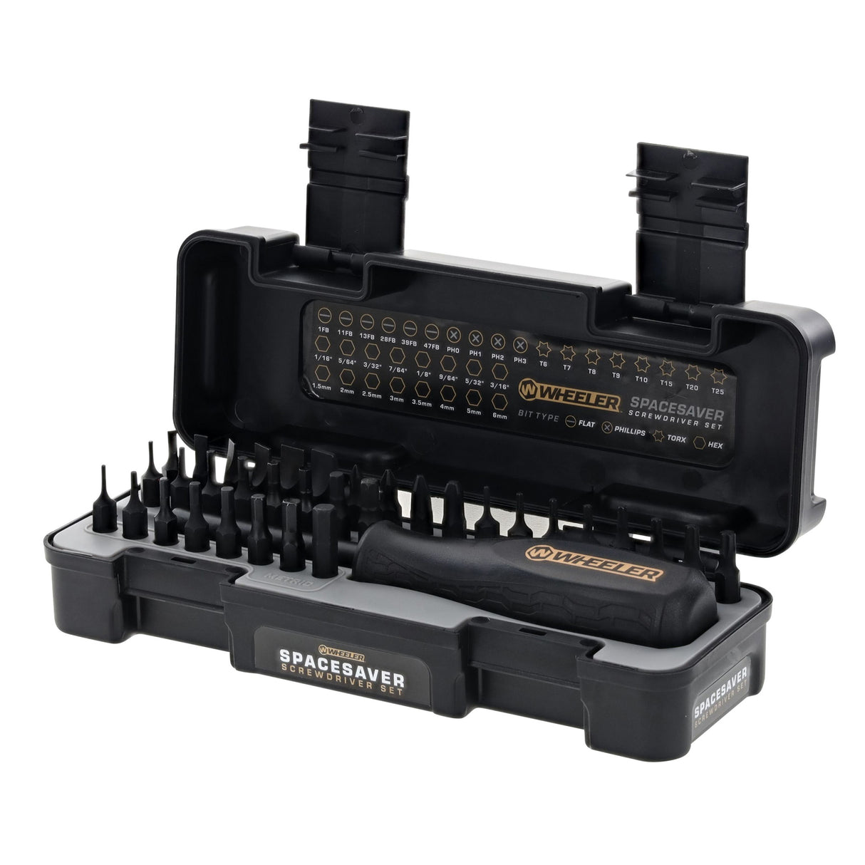 Wheeler Space Saver Gunsmith Screwdriver Set