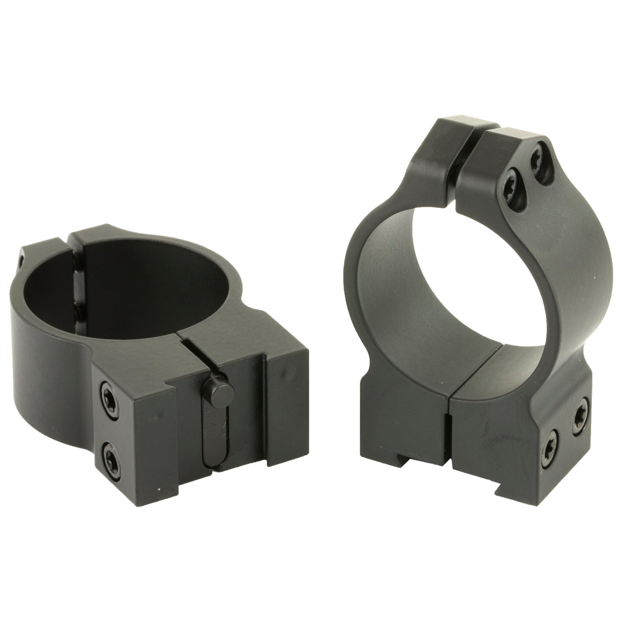 Warne 30mm Medium Scope Rings Rings in Black Matte - 2