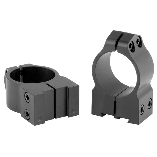 Warne 1-Inch Medium Scope Rings Rings in Black Matte - 2