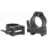 Warne Maxima 1-Inch Medium Quick Detach Scope Rings Rings in Black Matte - 2