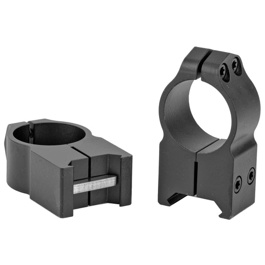 Warne Maxima 1-Inch Extra High Scope Rings Rings in Black Matte - 2