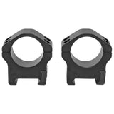 Warne Maxima 1-Inch Medium Scope Rings Rings in Black Matte - 1