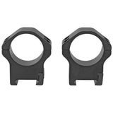 Warne Maxima 30mm High Scope Rings Rings in Black Matte - 1