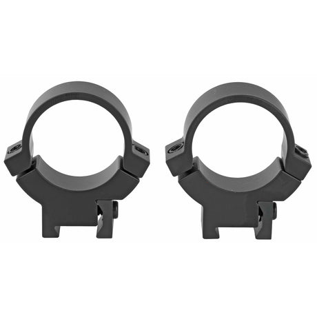 Warne 7.3 Series 1-Inch Medium Scope Rings Rings in Black Matte - 1