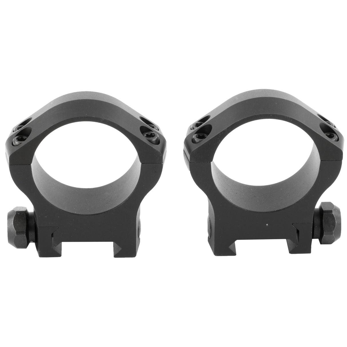 Warne Mountain Tech 34mm Medium Scope Rings Rings in Black Matte - 1