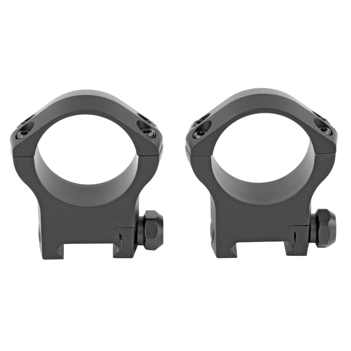 Warne Mountain Tech 34mm High Scope Rings Rings in Black Matte - 1
