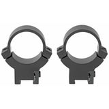Warne 7.3 Series 1-Inch High Scope Rings Rings in Black Matte - 1