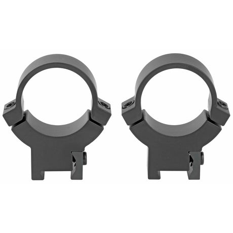 Warne 7.3 Series 1-Inch High Scope Rings Rings in Black Matte - 1