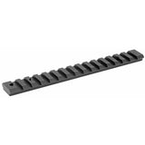 Warne Mountain Tech Picatinny Rail Bases in Black Matte - 1