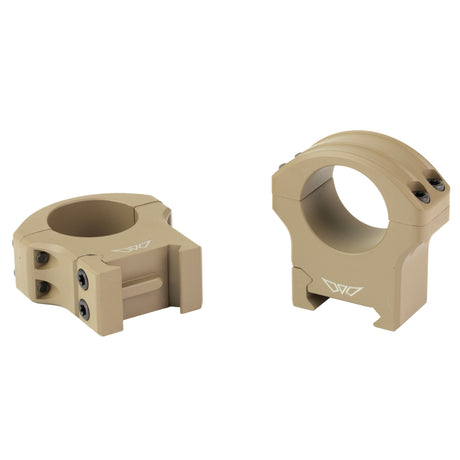 Warne HyperLite Rings 1-Inch High Rings in Flat Dark Earth Matte - 2
