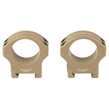 Warne HyperLite Rings 30mm Medium Rings in Flat Dark Earth Matte - 1