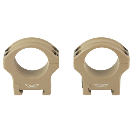 Warne HyperLite Rings 30mm Medium Rings in Flat Dark Earth Matte - 1