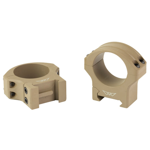 Warne HyperLite Rings 30mm Medium Rings in Flat Dark Earth Matte - 2