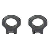Warne HyperLite Rings 30mm Medium Rings in Black Matte - 1