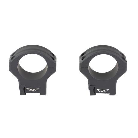 Warne HyperLite Rings 30mm High Rings in Black Matte - 1