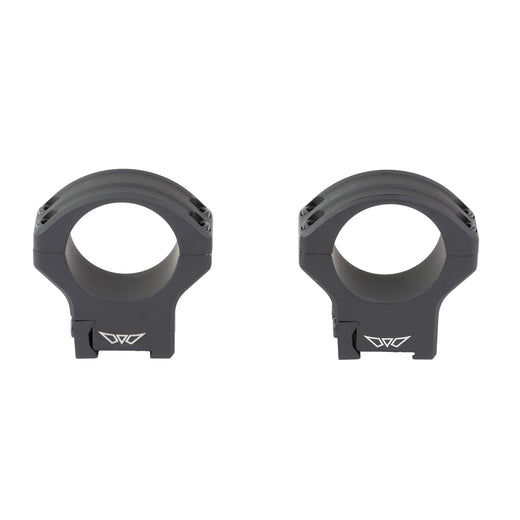 Warne HyperLite Rings 30mm High Rings in Black Matte - 1