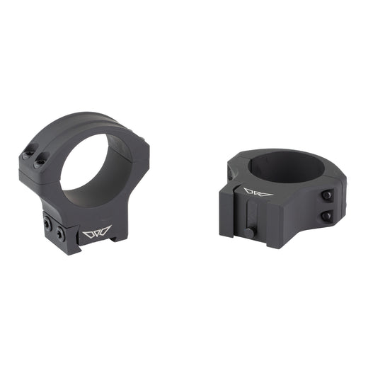 Warne HyperLite Rings 30mm High Rings in Black Matte - 2