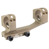 Warne Skeletonized 34mm Cantilever Optic Mount Optic Specific Mounts in Flat Dark Earth Anodized - 1
