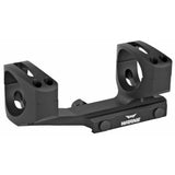 Warne 20 MOA 34mm Cantilever Scope Mount Rings in Black Gloss - 1