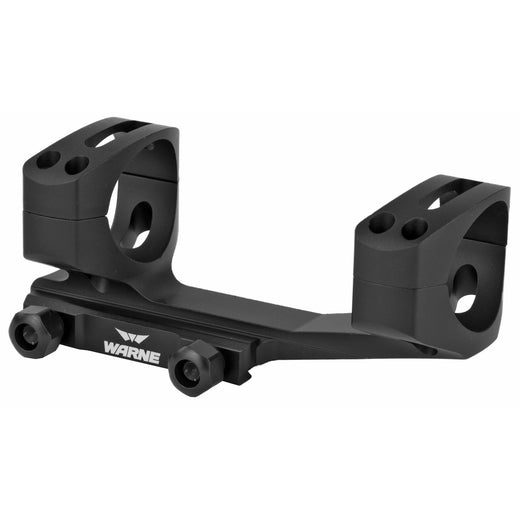Warne 20 MOA 34mm Cantilever Scope Mount Rings in Black Gloss - 2