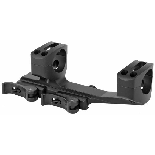 Warne Quick Detach 1-Inch Cantilever Scope Mount Rings in Black Matte - 2