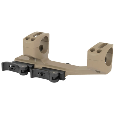 Warne Quick Detach 30mm Cantilever Scope Mount Rings in Flat Dark Earth - 2