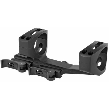 Warne Quick Detach 34mm Cantilever Scope Mount Rings in Black Matte - 2