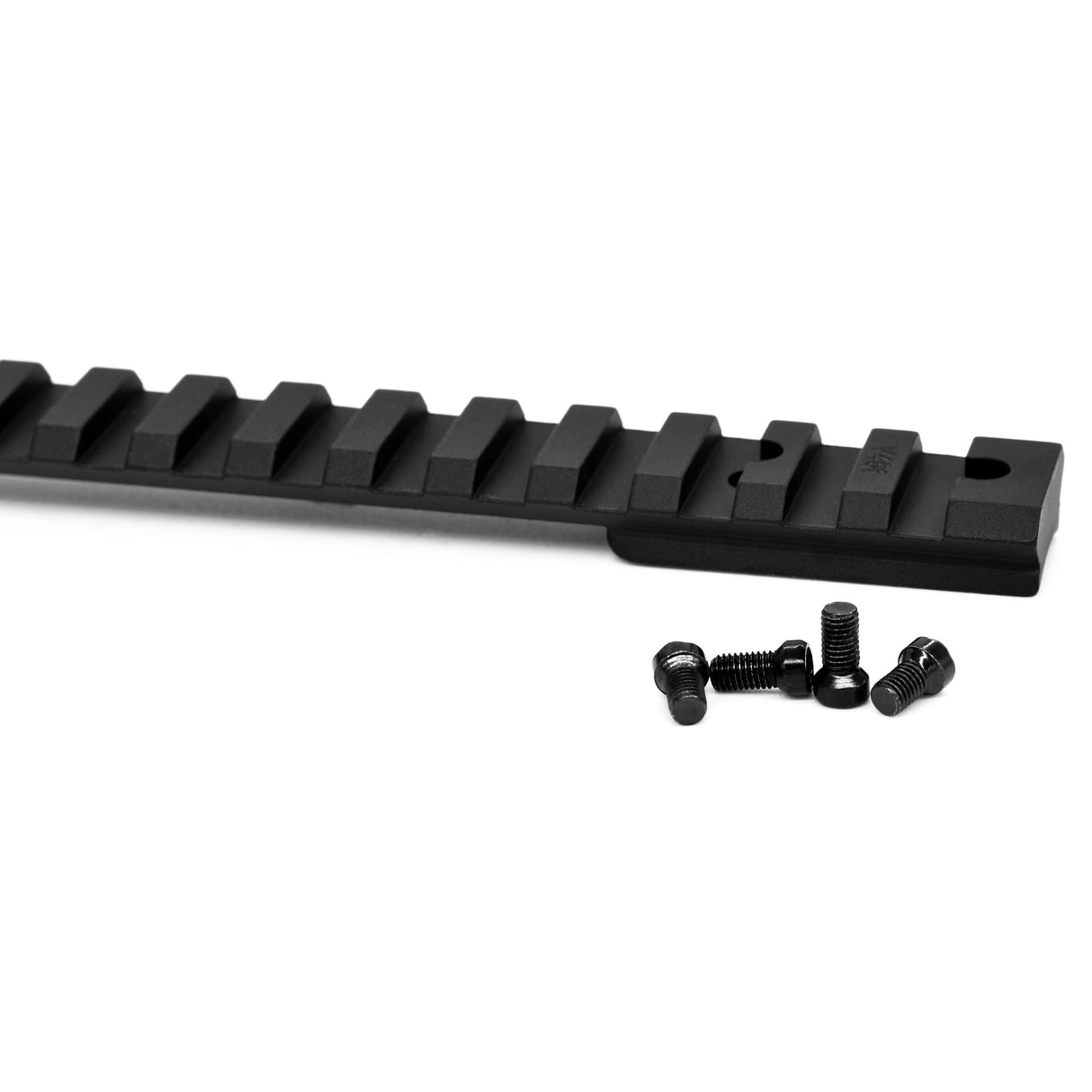 Warne Vapor Long Action Picatinny Rail Bases in Black Matte - 1