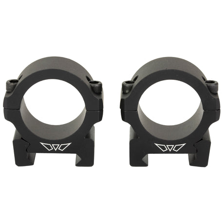 Warne Vapor 30mm Low Scope Rings Rings in Black Matte - 1