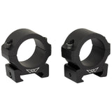 Warne Vapor 30mm Low Scope Rings Rings in Black Matte - 2