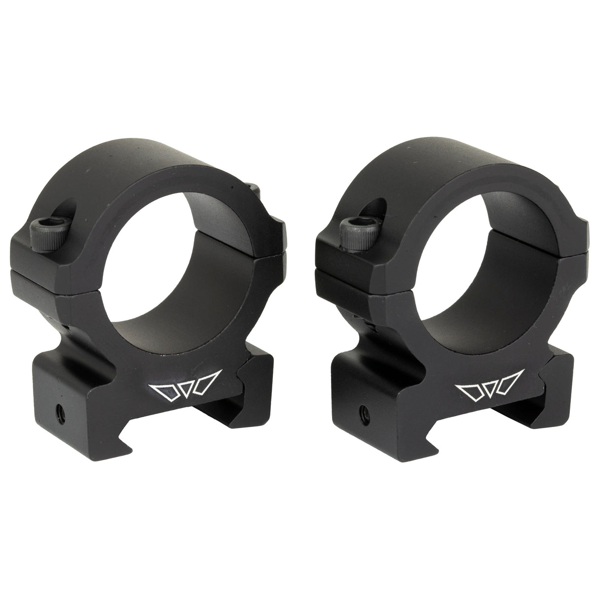 Warne Vapor 30mm Medium Scope Rings Rings in Black Matte - 2