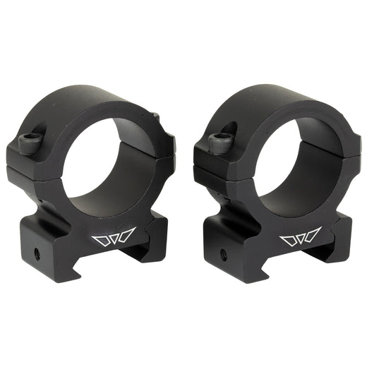 Warne Vapor 30mm Medium Scope Rings Rings in Black Matte - 2