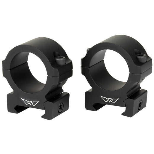 Warne Vapor 30mm Medium Scope Rings Rings in Black Matte - 3