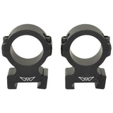 Warne Vapor 30mm High Scope Rings Rings in Black Matte - 1