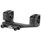 Warne Generation 2 1-Inch Cantilever Scope Mount Rings in Black - 2