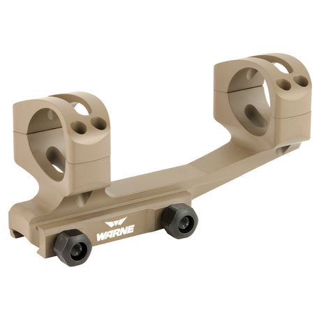 Warne Generation 2 30mm Cantilever Scope Mount Rings in Flat Dark Earth - 1