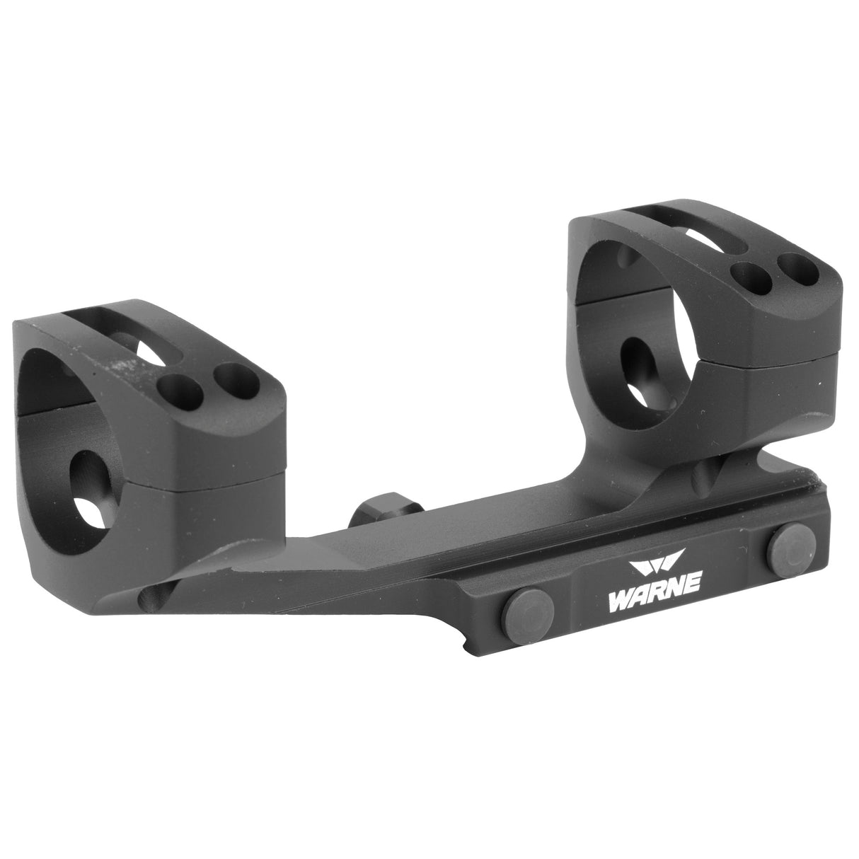 Warne Generation 2 30mm Cantilever Scope Mount Rings in Black - 1