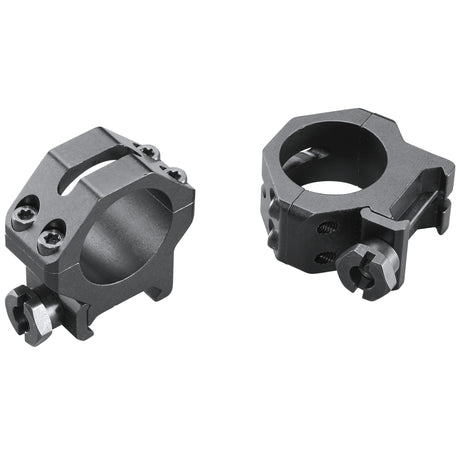 Weaver 4 Hole Tactical Ring 1-Inch Medium Rings in Black Matte - 1