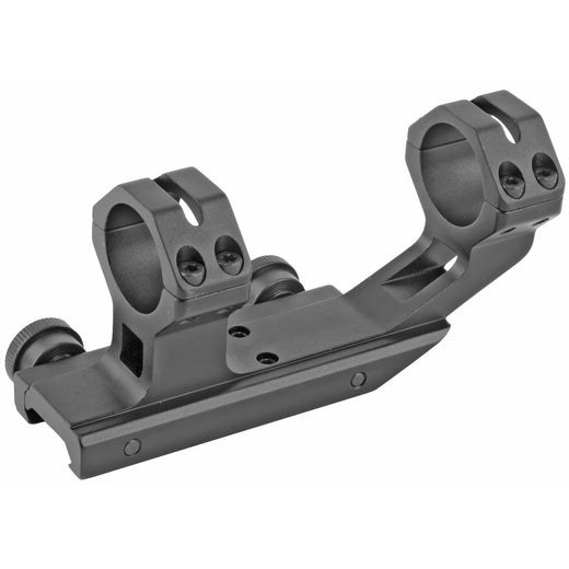 Weaver 1-Inch High Cantilever Scope Mount Rings in Black Matte - 1