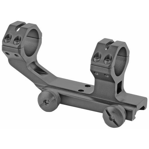 Weaver 1-Inch High Cantilever Scope Mount Rings in Black Matte - 2