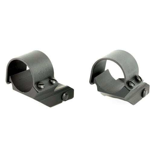 Weaver Top Mount 1-Inch High Rings in Black Matte - 1